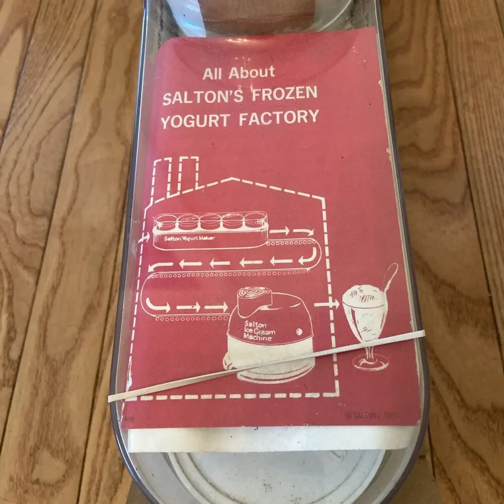 Vintage Salton Yogurt Maker Cheese Maker Family Size GM-10 *****NO JARS INCLUDED
